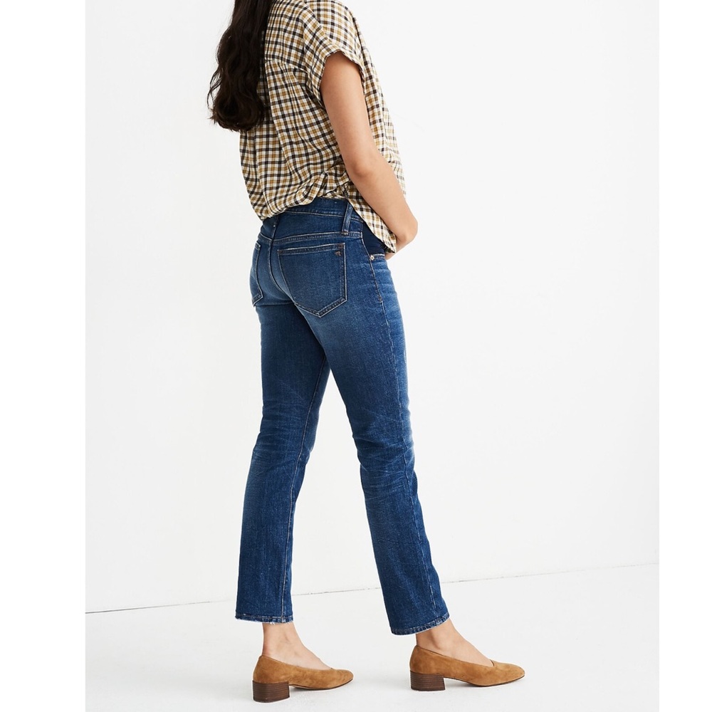 Maternity Madewell • The Maternity Side-Panel Slim Boyjean: Adjustable Edition